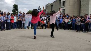 Flash mob by GreenUp, University of Petroleum & Energy Studies,Dehradun