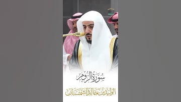 سورة الروم الشيخ الوليد الشمسان 🍃
