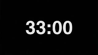 33 minutes timer | 33 minutes countdown