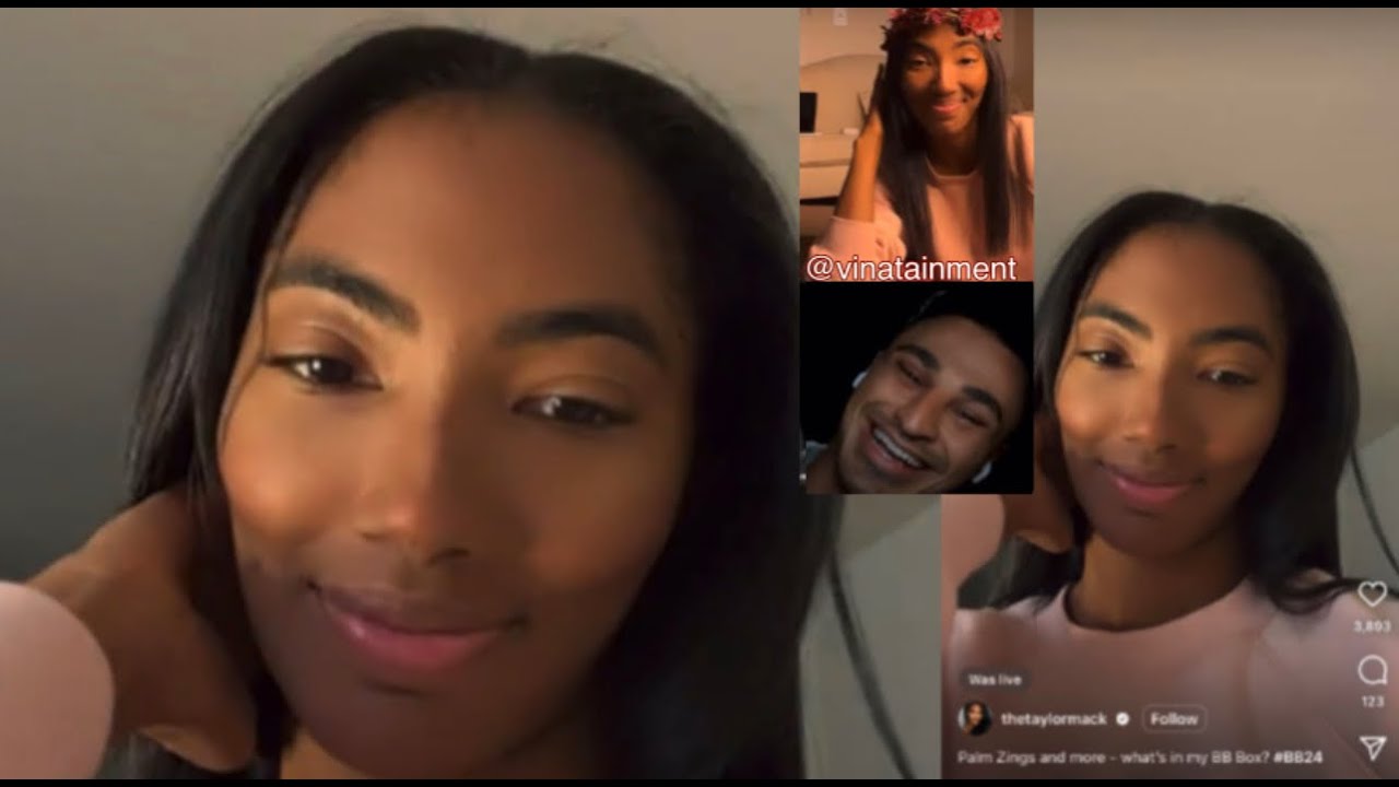 Jaylor BB24 Winner Taylor Hale & Joseph Abdin Instagram Live Unboxing