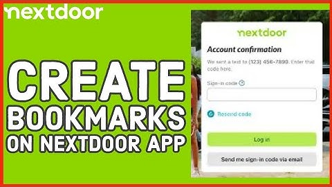 How to Create Bookmarks on Nextdoor App? Setting Bookmarks on Nextdoor App on Android 2024