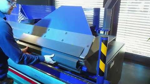 Variobend Langabkantmaschine - Long length folder - Firstlüfter - Ridge