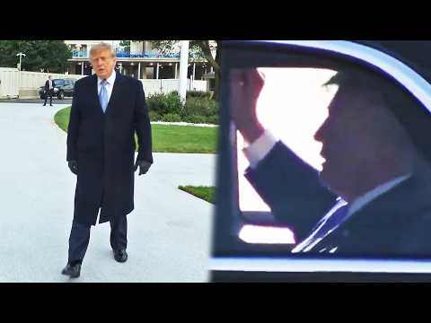 BOMBSHELL RUMOR: Trump STRUGGLING TO BREATH, wearing LEG BRACE