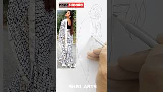 Beautiful Saree Draw
