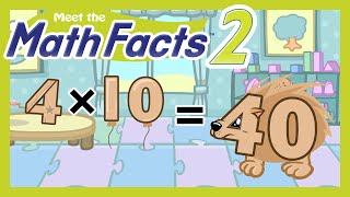 meet the math facts multiplication division 4 x 10 40