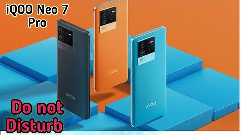 How To Enable Do Not Disturb Setting In Iqoo Neo 7 Pro,Dnd Setting Kaise Enable Kare