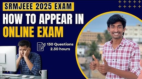 SRMJEEE 2025 Entrance Exam📢| How to Appear IN Online Exam 💻 | SRMIST Latest Update | TTG