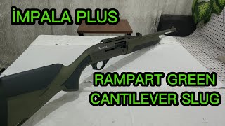 IMPALA PLUS RAMPART GREEN CANTILEVER SLUG 61CM. SHOTLESS SHOT. WILD BOAR