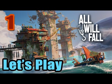 Let's Play - All Will Fall - Water Colony - Survival City Builder - Full Gameplay (Steam Fest Next)