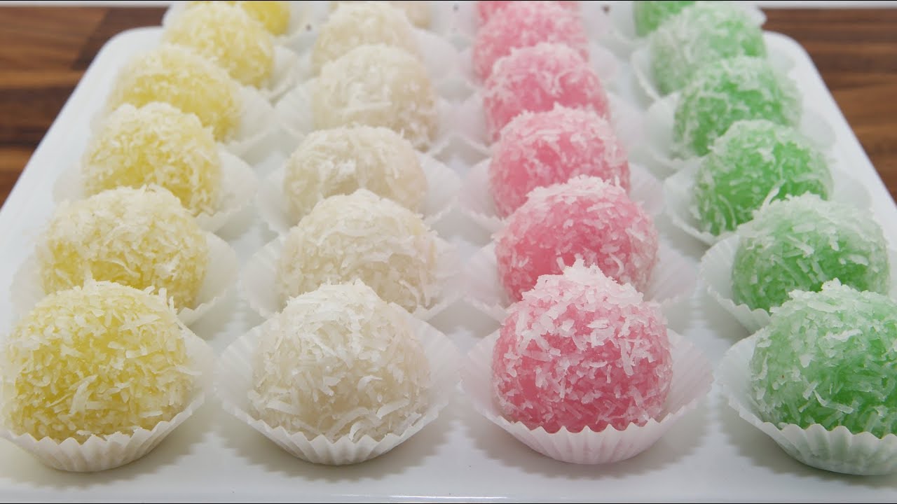 Snowball Cakes (Banh Bao Chi) - youtube