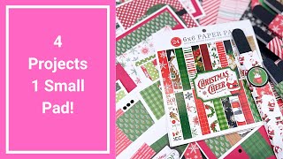 Christmas Craft Fair Projects and Cards - Smash Those Small Pads Collaboration October 2023