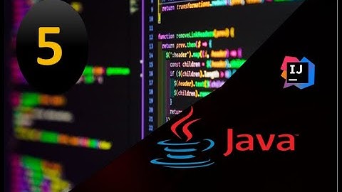 الدرس5 / الــ Method  بلغة الجافا وتطبيق مثال على مفهوم الدوال