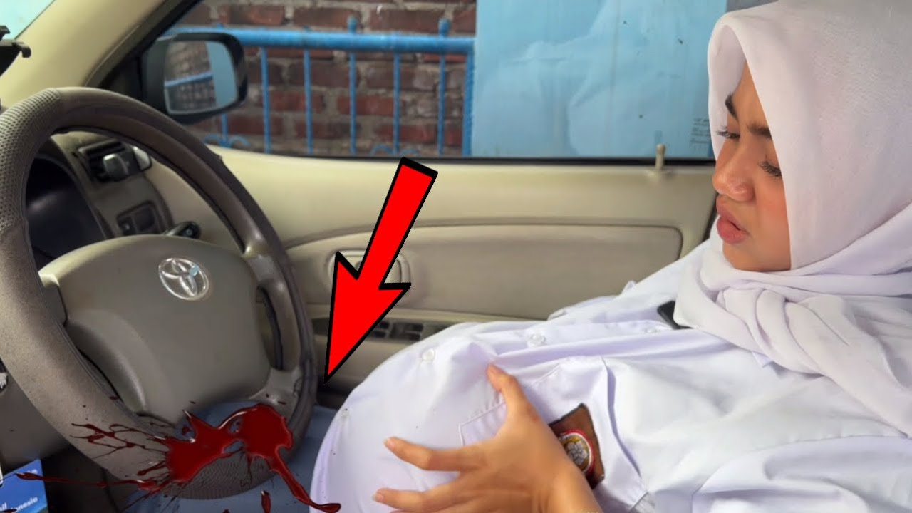 KAGET‼️GARA2 PULANG SEKOLAH TIUP BALON& P3CAHIN BALON TIBA2 IBU HAMIL KONTRAKSI MELAHIRKAN SENDIRI