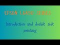 EPSON L6490 Series - Introduction and double side printing