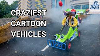 FICTIONAL CHARACTERS CRASHING: Best Animated Soapbox Designs Vol.1 4K #soapboxredbullrace