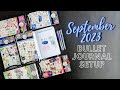 Planner Life: September 2023 | Plan With me | Bullet Journal Setup | With Stickers
