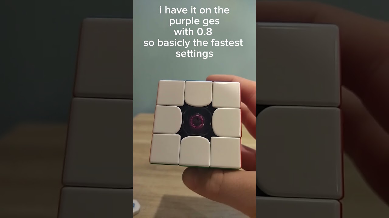 the settings on my gan 356m