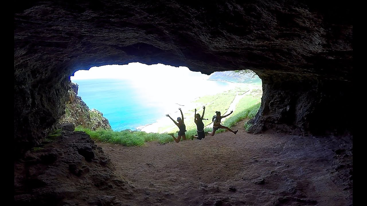 Upper Makua Cave Hike, Oahu, Hawaii (GoPro 4 Silver) YouTube