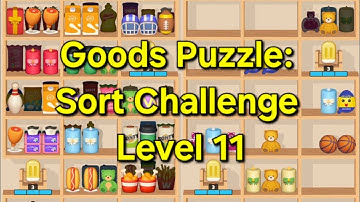Goods Puzzle: Sort Challenge - Level 11