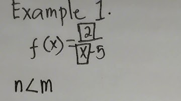 Vertical and Horizontal Asymptote of Rational Functions | Grade 11 General Mathematics