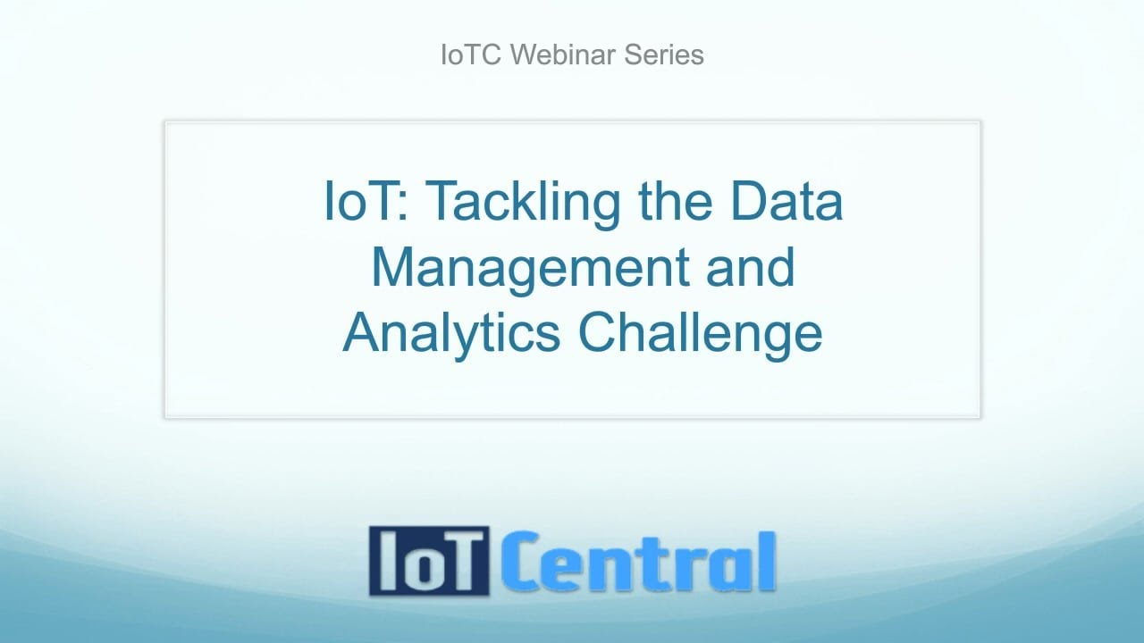 Tackling the Data Management and Analytics Challenge