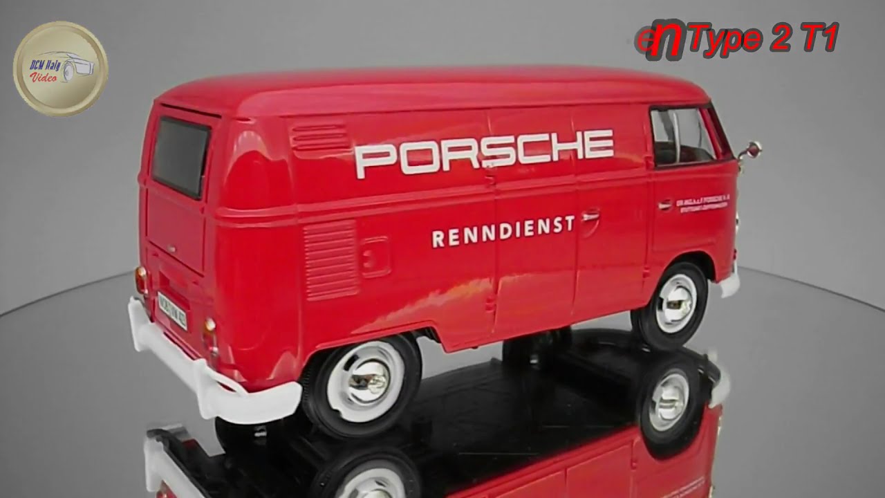 Volkswagen Type 2 T1 Delivery Van Porsche Renndienst YouTube