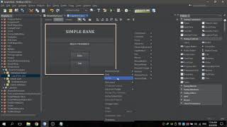 Simple Bank JFrame Form Netbeans with Database Access2016 using Ucanaccess [Part 1]