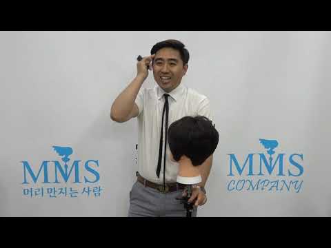 남자 처럼 자르는 커트 여성 스러운 <strong>숏커트</strong> 엘리베이션으로 라운드 커트시 해결마무리 mms그룹 전강하 2019.7.4