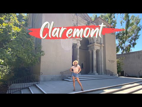 WELCOME to CLAREMONT - CALIFORNIA'S BEST COLLEGE TOWN #travelvlog