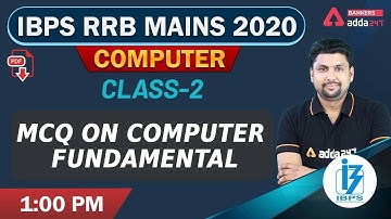 MCQ On Computer Fundamental (Class-2) | Computer Awareness for IBPS RRB PO/Clerk Mains 2020