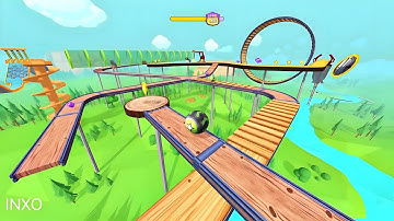 GoingBall Gameplay Level 198 | Android,ios Walkthrough | Goingballs SpeedRun 