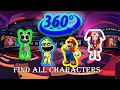 🆘360º VR FIND ALL Smiling Dancing Characters | Finding Challenge