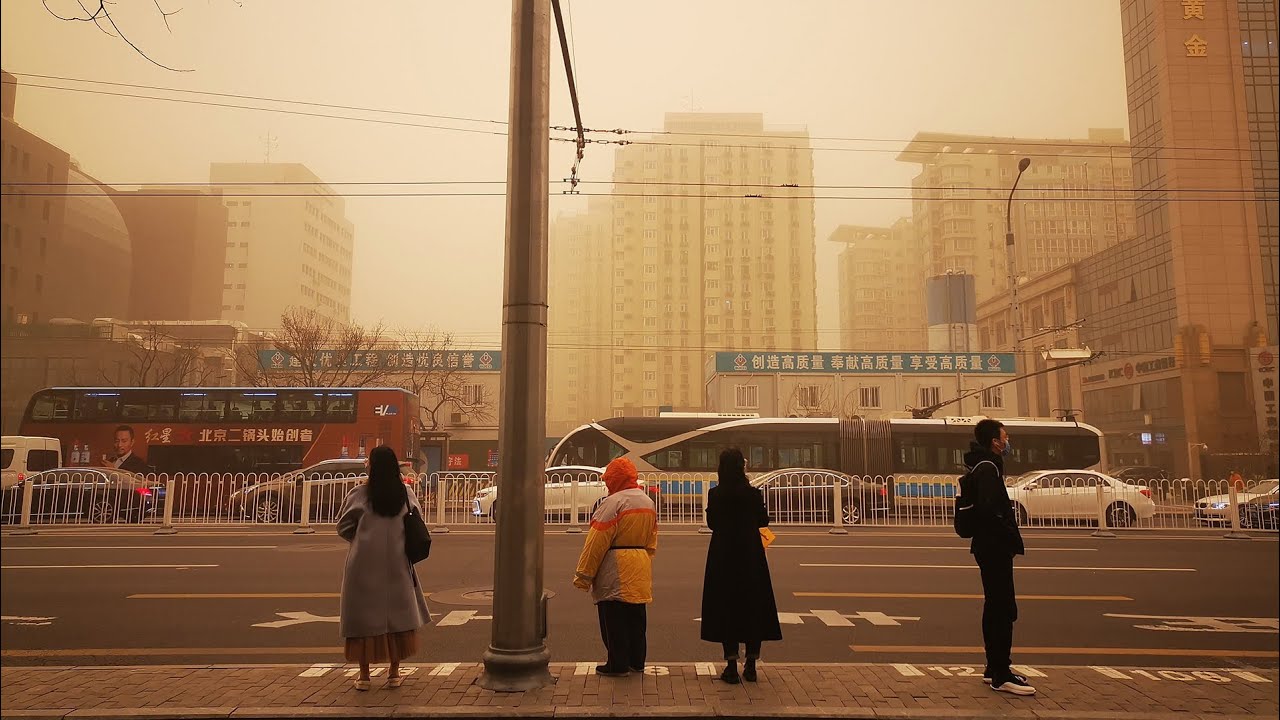 Mammoth sandstorm grips Beijing : Climate Change effect?