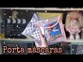 PORTA MASCARAS - LIMPAS E SUJAS - FAROLZINHO ATELIER - BY ELIANE PASCHOAL