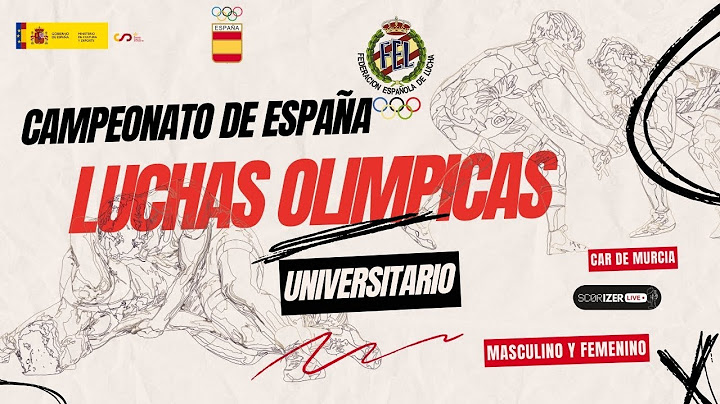 TAPIZ B - CAMPEONATO DE ESPAÑA UNIVERSITARIO DE LUCHA OLÍMPICA