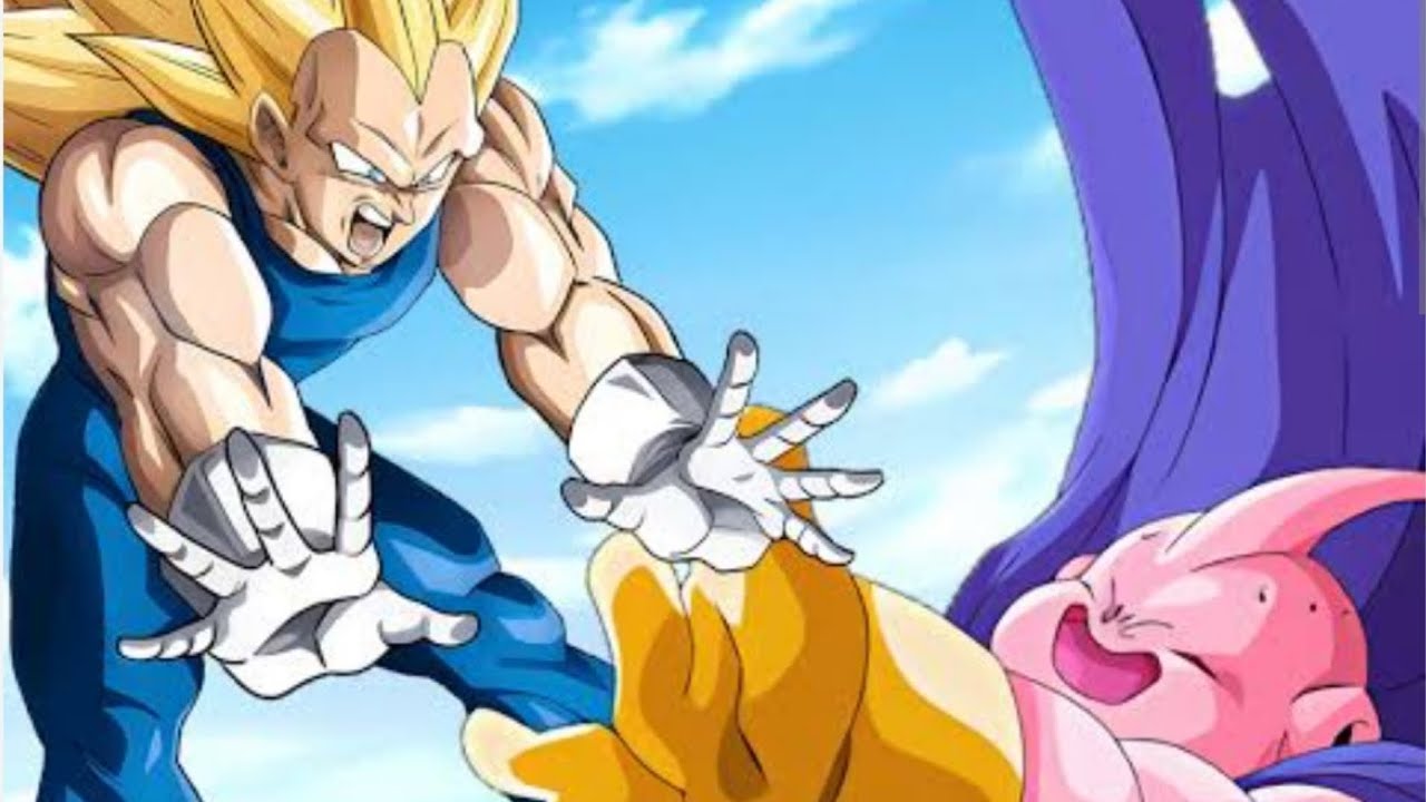 VEGETA Ssj3 vs BUU GORDO 