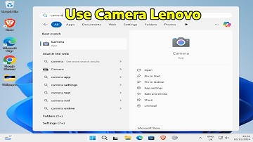 How To Use Laptop Camera in Lenovo
