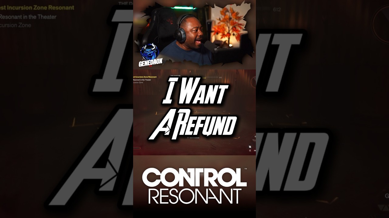 I Need A REFUND For Control Resonant 😂 #controlresonant #gaming