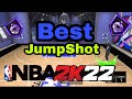Best JumpShot On NBA 2k22 Highest green window and make percentage!!!!