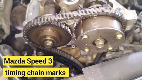 How to replace Mazda Speed 3 Timing chain || Asad info Plug