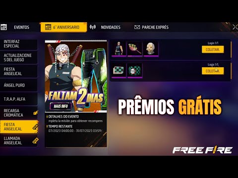 VAZOU! RESGATE GRÁTIS CODIGUIN GROZA EVOLUTIVA! COMO RESGATAR NOVO CODIGO  INFINITO 2023 FREE FIRE ff 