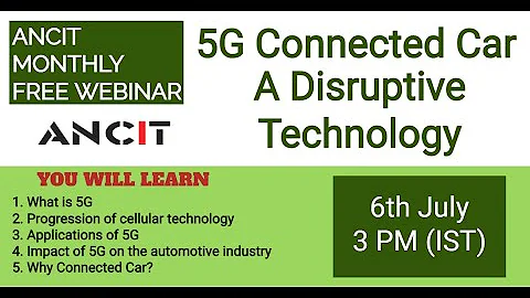 5G Connected Car-A Disruptive Technology