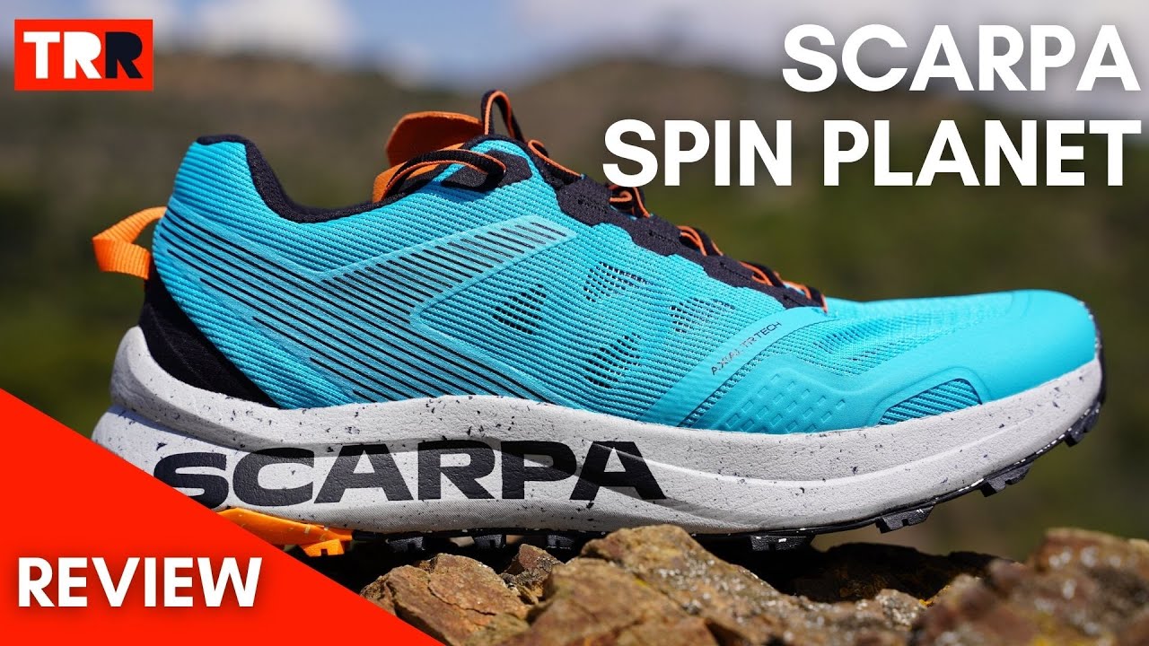 Zapatillas Trailrunning Hombre - SCARPA Spin Ultra - Azure/Black