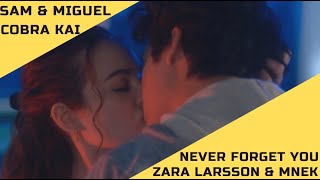 Cobra Kai // Never Forget You (Request) // Sam &amp; Miguel