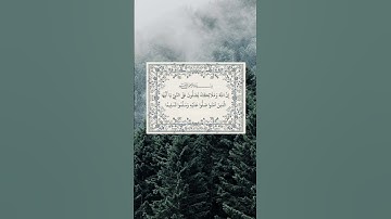 Surah Al ahzab - 56     #القارئ_ياسر_الدوسري #القرآن_الكريم #quran #اكسبلور #tilawat #المصحف #peace
