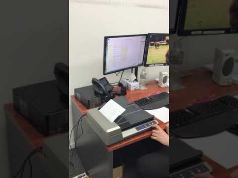 Fuji Xerox 3220 Scanner Demonstration - One Touch