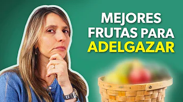 ¿Qué fruta comer antes de acostarse para adelgazar?