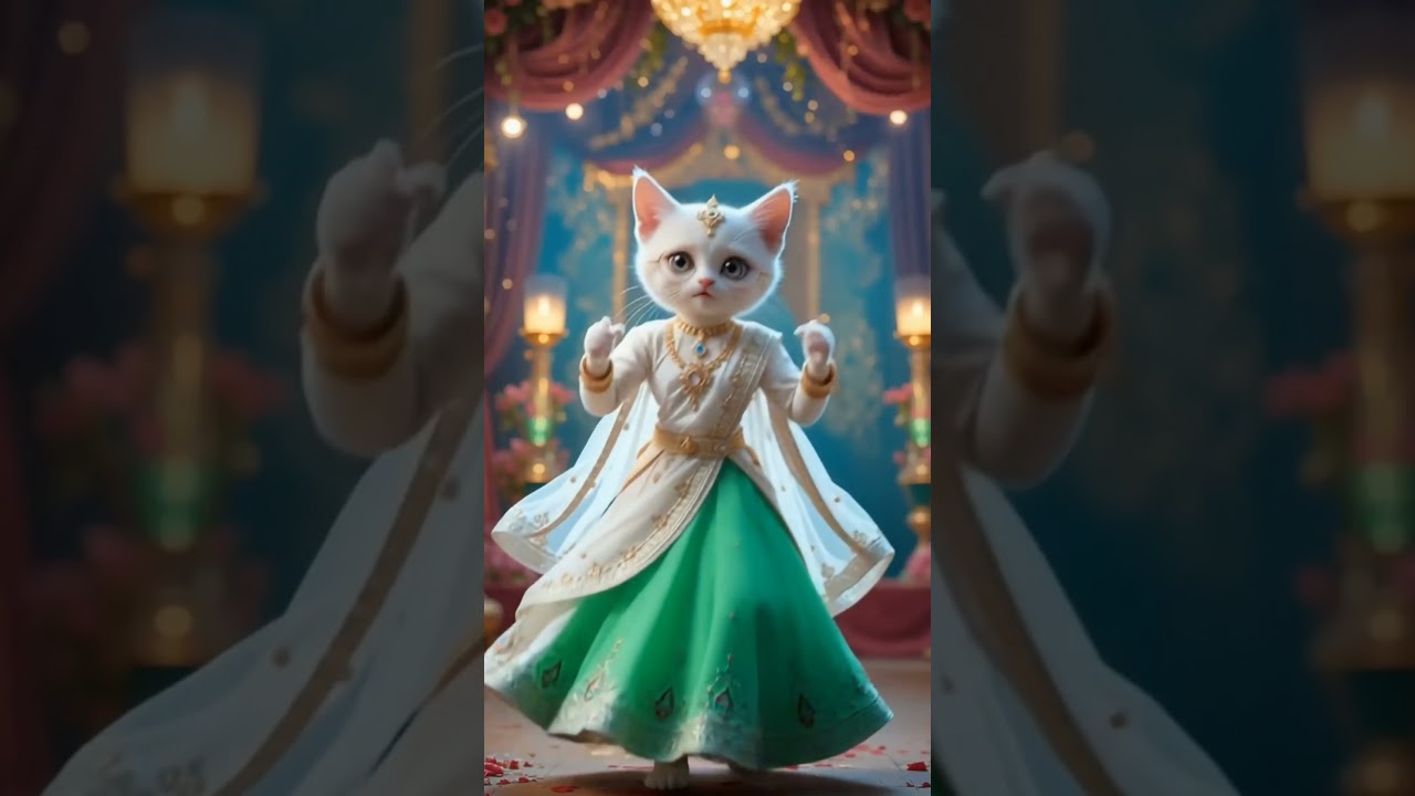 cute cat dance | funny cat dancing video 