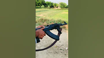 AKM Auto Firing Sound Reloading Shooting Magazine 75 