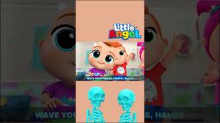 Baby John's Skeleton Bones Song | Kids Cartoons and Nursery Rhymes #shorts
